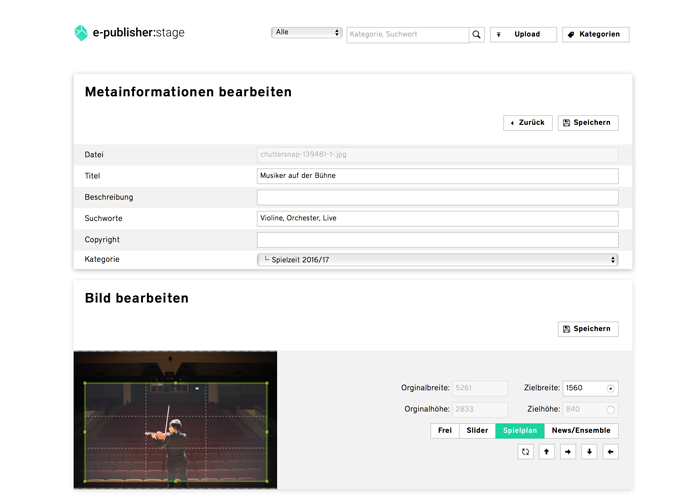 In der Medienverwaltung übersichtlich Videos, Fotos, Dokumente verwalten